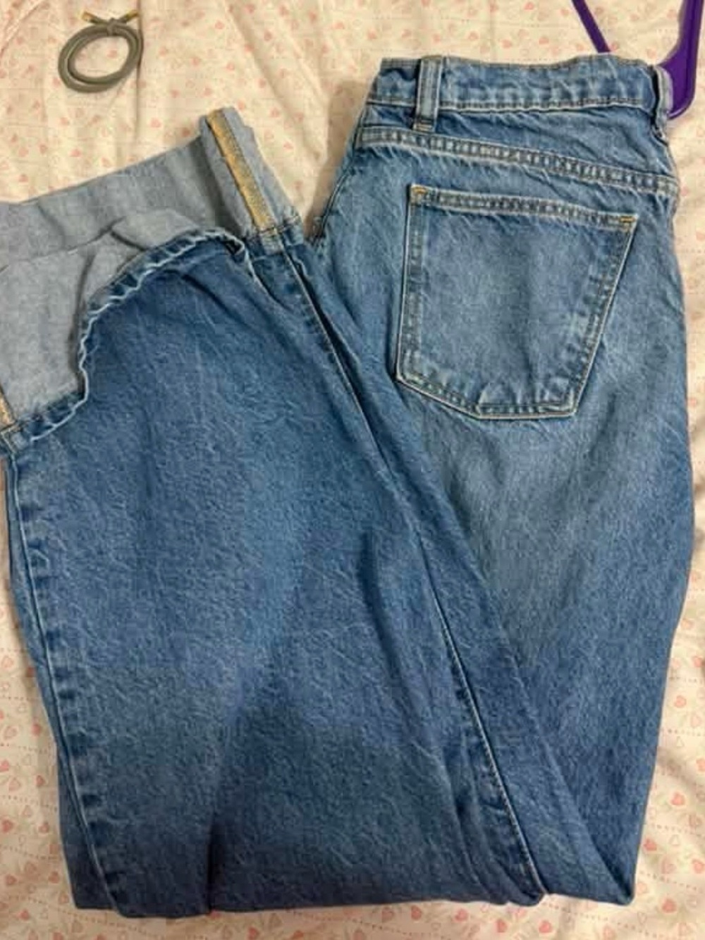 Target Women's Cropped Ankle Jeans in Blue Wash